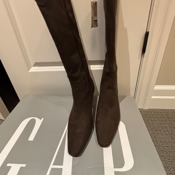 Chocolate brown ladies size 8 boots - Picture 1 of 4